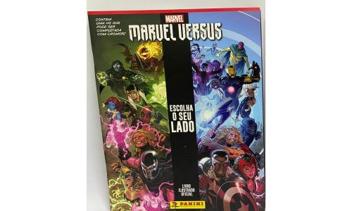 �lbum de Figurinhas Marvel Versus